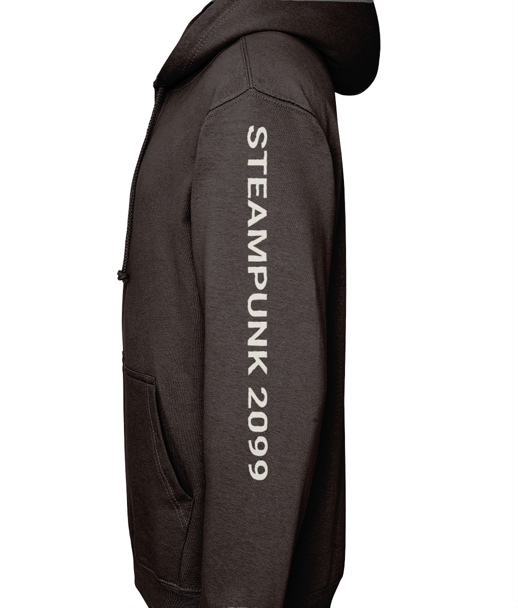 College Hoodie - AWDis STEAMPUNK 2099 Series - Steampresso machine 001