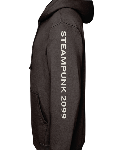 College Hoodie - AWDis STEAMPUNK 2099 Series - Steampresso machine 001