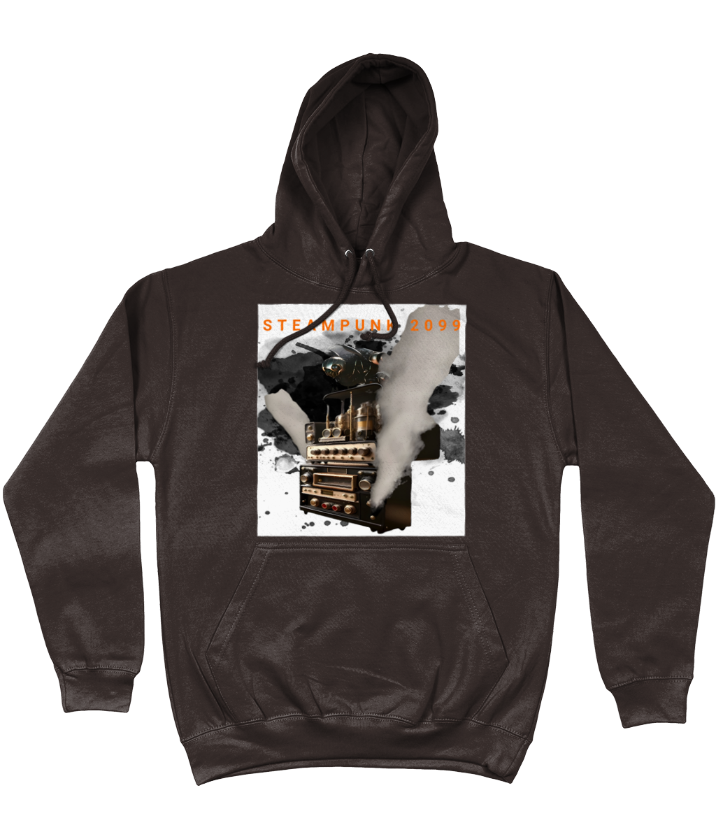 College Hoodie - AWDis steampunk-Alien Tube Radio