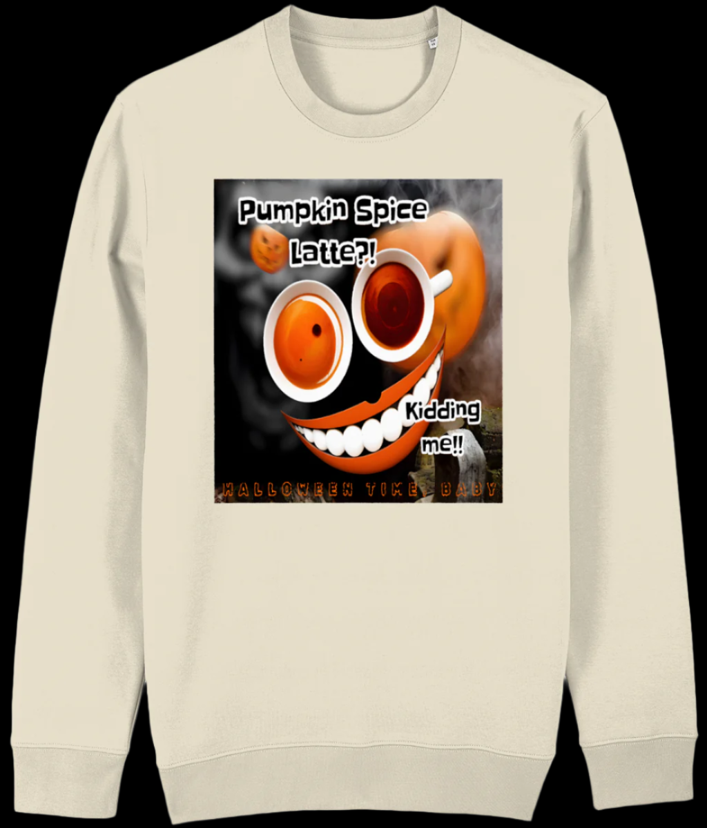 Halloween dames sweater-Pumpkin Spice Latte