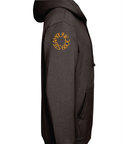 College Hoodie - AWDis STEAMPUNK 2099 Series - Steampresso machine 001