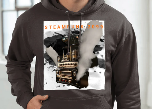 College Hoodie - AWDis steampunk-Alien Tube Radio